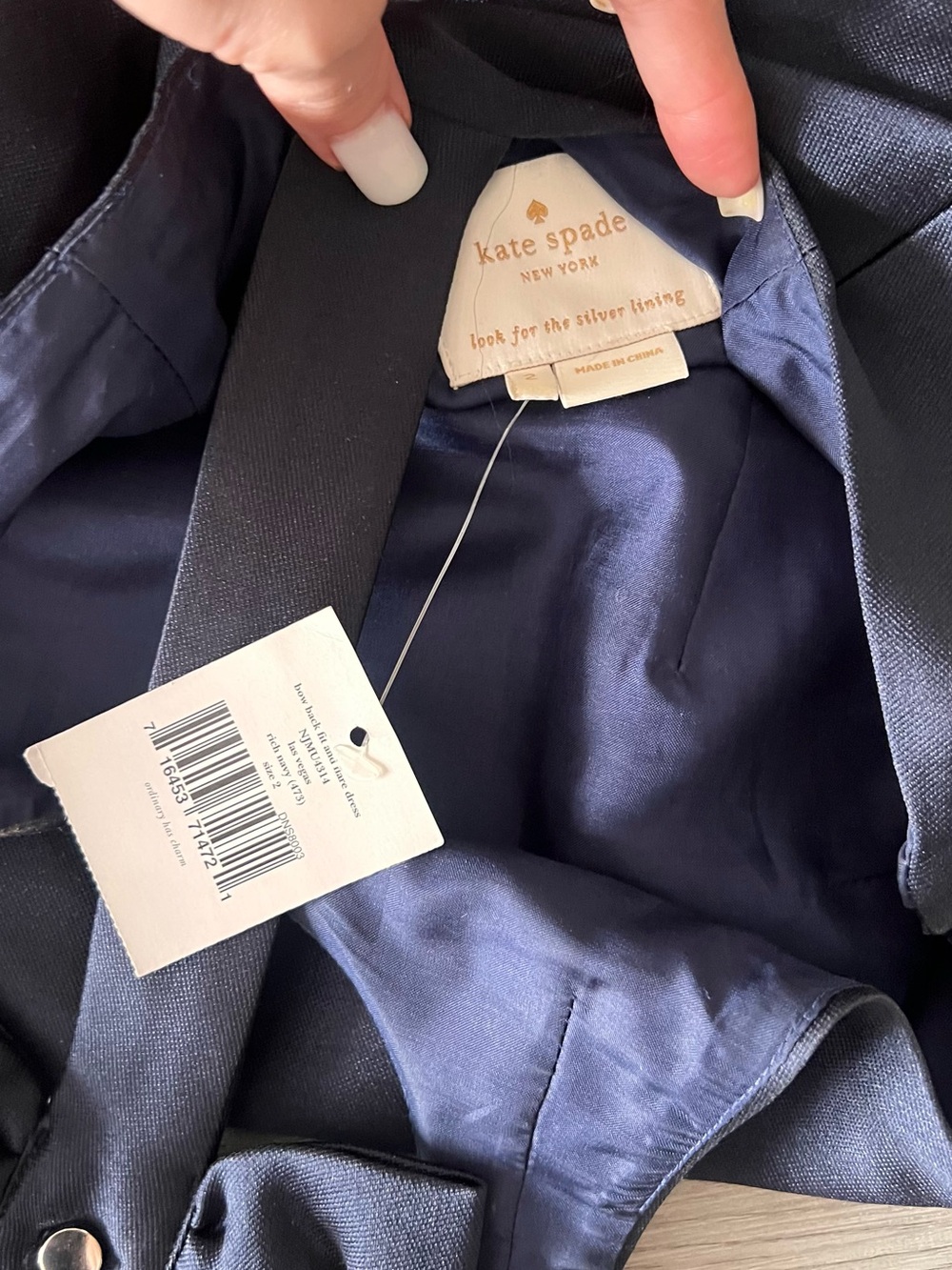 kate spade Black Satin Halter Bow-Back Mini Dress - Picture 6 of 12
